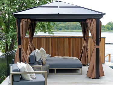 Gazebo Penguin Venus Gazebo With Polycarbonate Roof